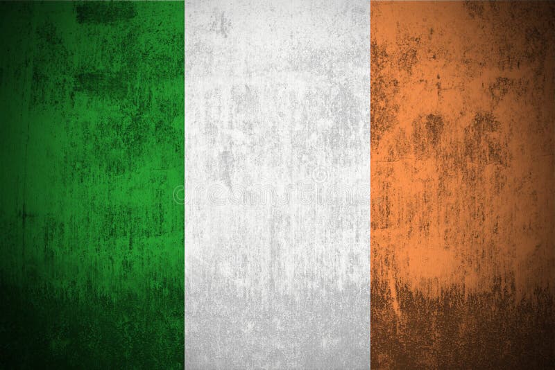 Grunge Flag Of Ireland