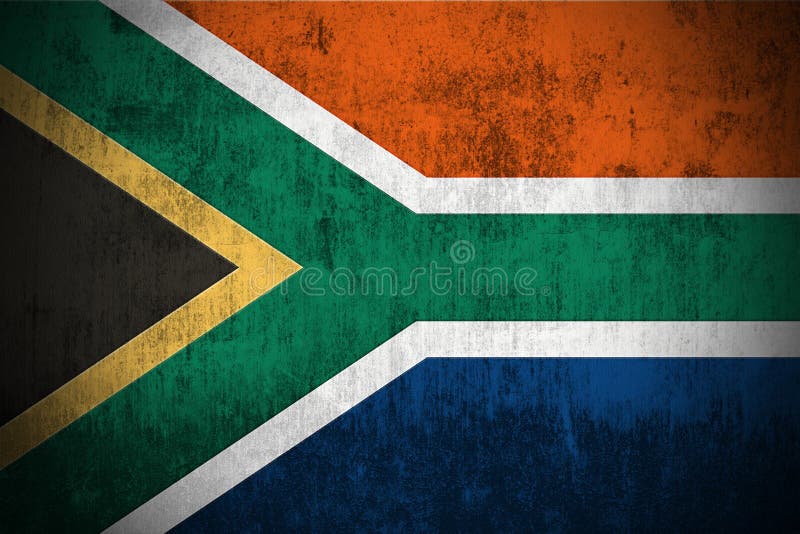 Grunge Flag Of South Africa