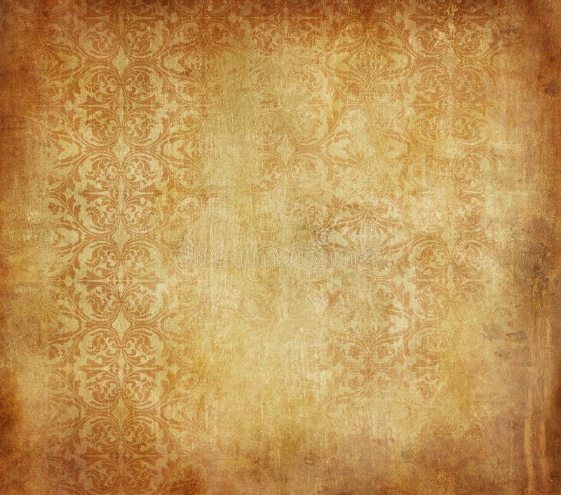 Grunge floral background