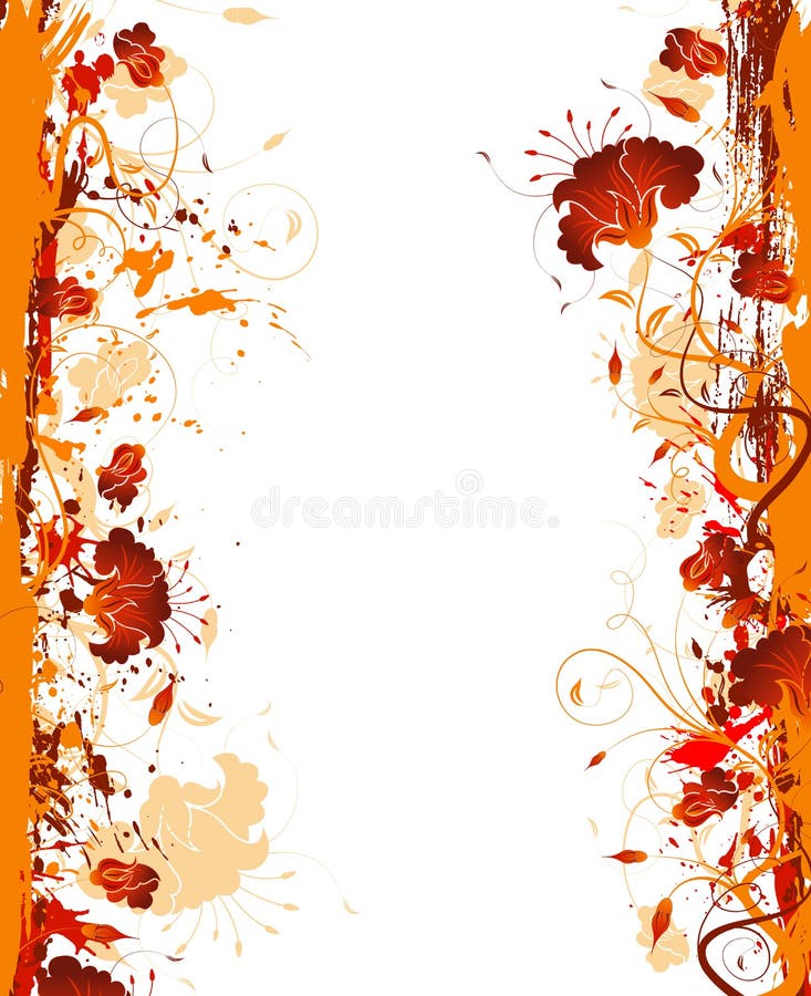 Grunge Flower Wallpaper Stock Illustrations 89,715 Grunge Flower