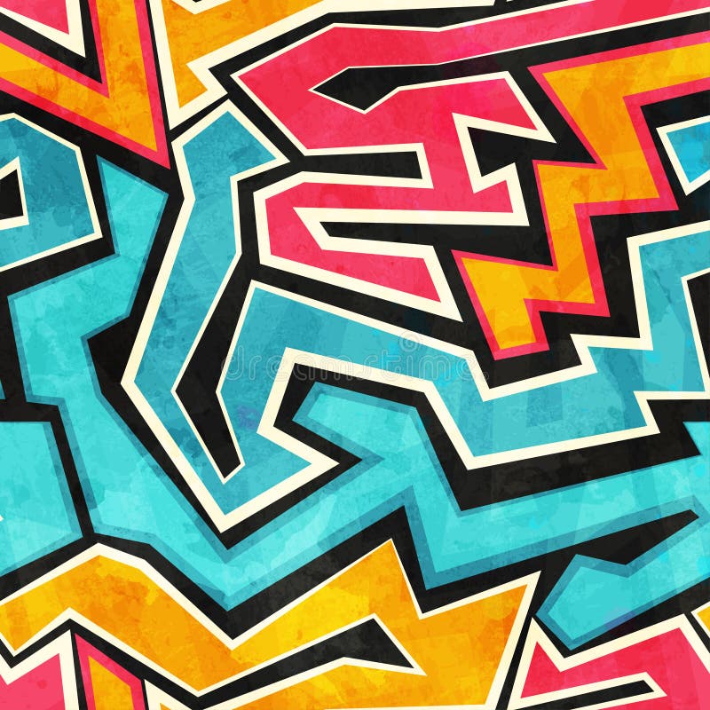 Graffiti grunge texture stock vector. Illustration of retro - 32861087