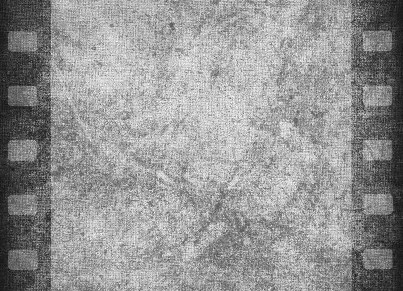 Grunge graphic abstr background with film vector illustration