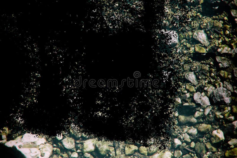 Grunge Ground like on Mars land texture, sand surface, stone background royalty free stock photography