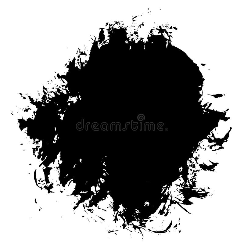 Grunge hand drawn paint brush stripe. Vector black ink brush stroke. Paint background high detail. Dirty design element, box, fram vector illustration Grunge hand drawn paint brush stripe. Vector black ink brush stroke. Paint background high detail. Dirty design element, box, fram vector illustration