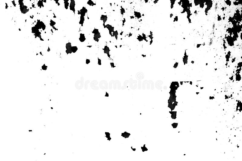 Grunge metal and dust scratch black and white texture background vector illustration