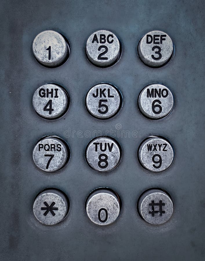 Grunge Metalltastentelefon lizenzfreies stockfoto Grunge Metalltastentelefon lizenzfreies stockfoto