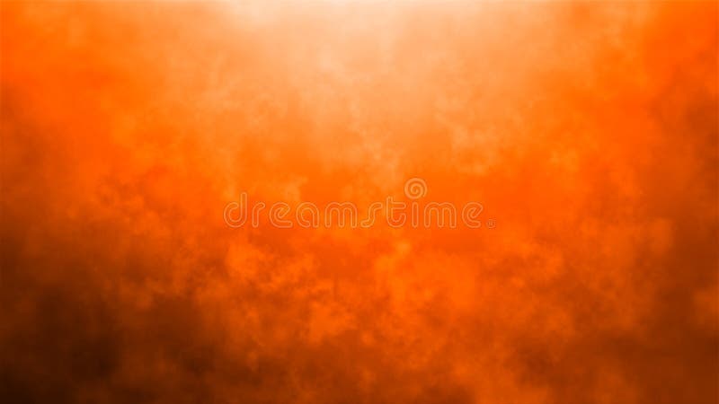 Grunge Orange Smoke Background Texture. Autumn Background. Abstract Dark  Halloween Flyer Stock Illustration - Illustration of abstract, colorful:  195562252