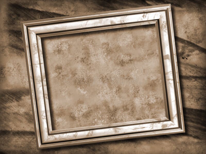 Grunge picture frame