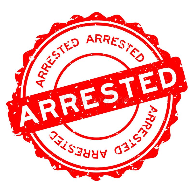 Arrested Word Stock Illustrations 92 Arrested Word Stock