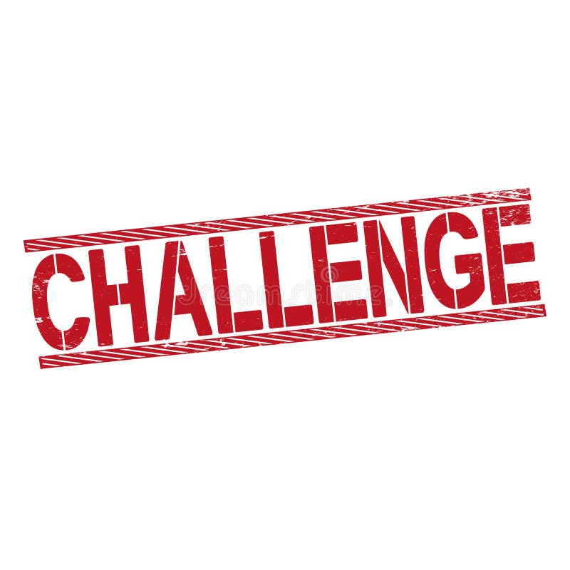 Challenge Clip Art Words