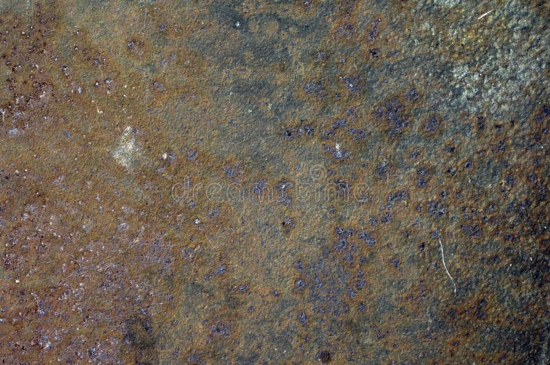 Grunge rusty metal texture stock photo
