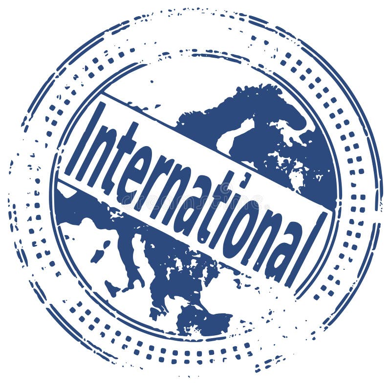 Download Grunge stamp INTERNATIONAL stock vector. Illustration of designed - 1952042