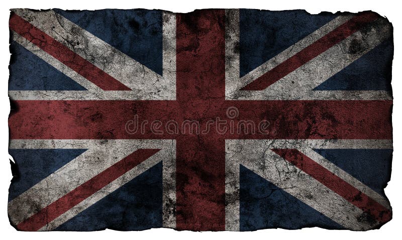 Grunge style British flag