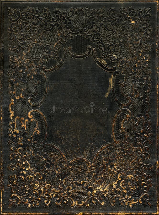 Extra large black grunge background texture with vintage ornamental frame detail. Extra large black grunge background texture with vintage ornamental frame detail