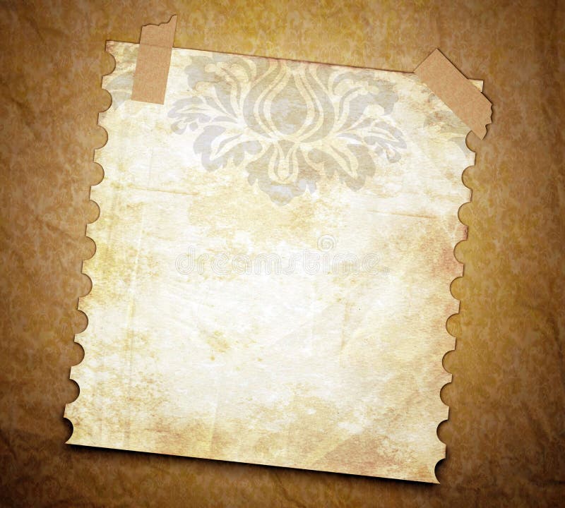 Grunge texture background with old note page. vector illustration Grunge texture background with old note page. vector illustration