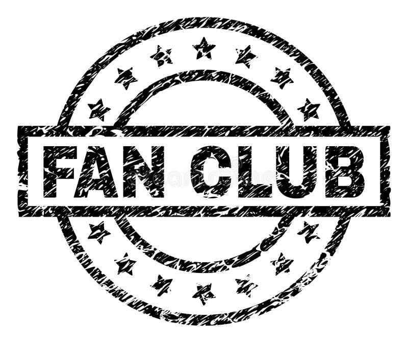 Fan Club Stamp Illustration Stock Illustration - Download Image