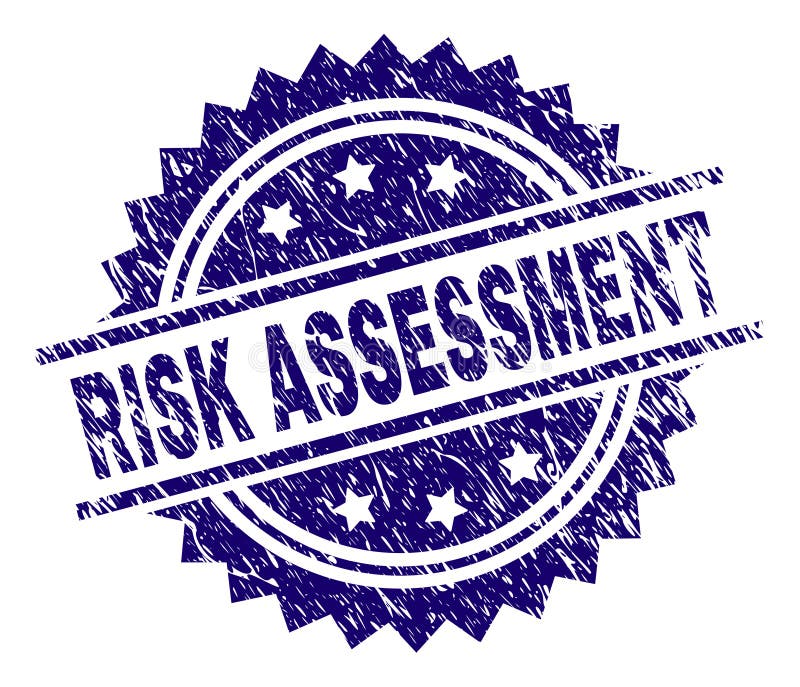 Grunge Textured RISK ASSESSMENT Stamp Seal Stock Vector - Illustration