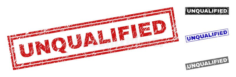 Expected unqualified. Disqualified. Unqualified. Disqualified вертикально. Unqualified or disqualified.