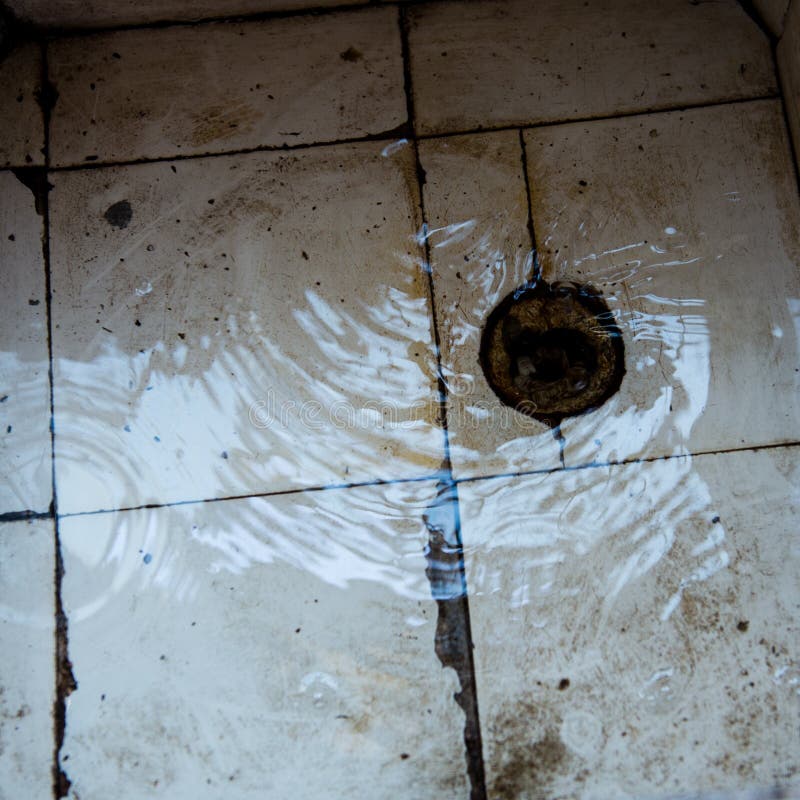 Water in grunge dirty sink. Water in grunge dirty sink.