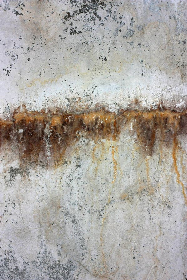 Grunge wall background with rust