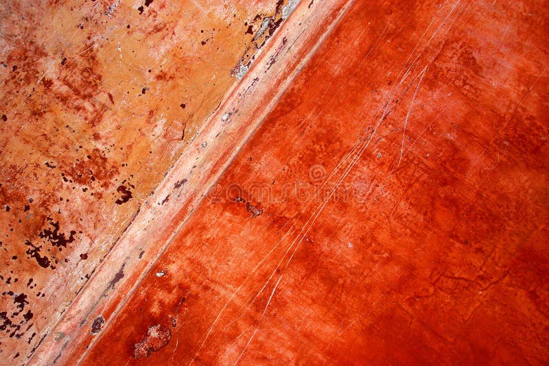 Grunge wall with peeling paint stock photography