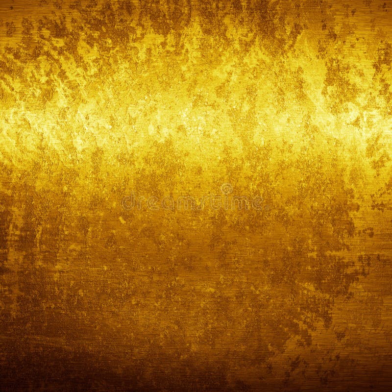 Grunge złocista tekstura zdjęcia royalty free
