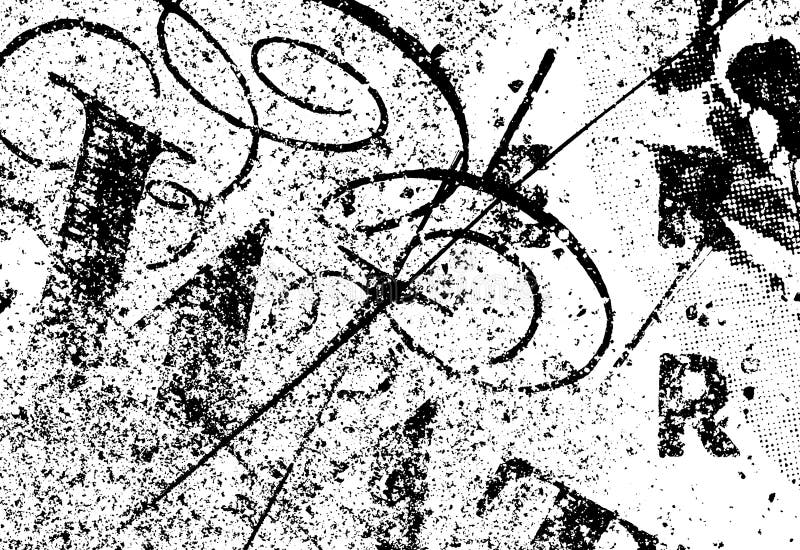 Grungetextur royaltyfri illustrationer