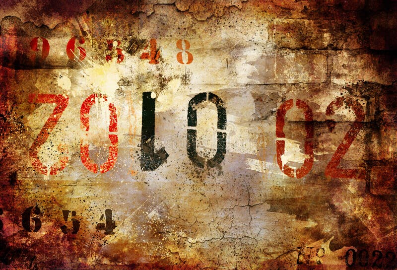 Grungy art stock illustration