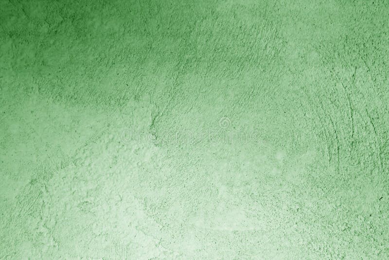 Grungy Cement Wall in Green Color. Stock Image - Image of aged, retro