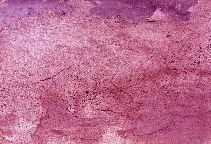Grungy Pink Color Cement Wall Surface Stock Photo Image of pink