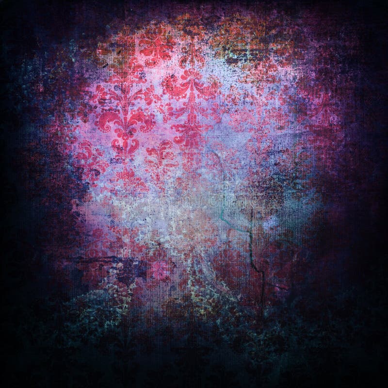 Grungy Victorian Wall royalty free stock image