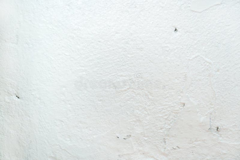 Grungy vit betongväggbakgrund vägg för sten för detaljerat fragment för bakgrund hög Cementtextur fotografering för bildbyråer