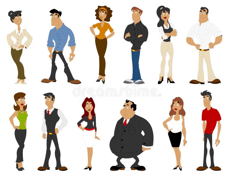 Ludzie biznesu ilustracji Ludzie biznesu ilustracji