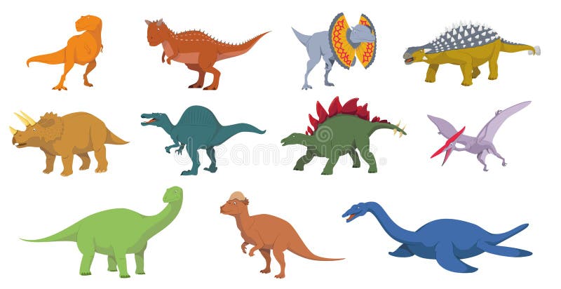 desenho animado tiranossauro rex dinossauro rugindo 5332374 Vetor no  Vecteezy