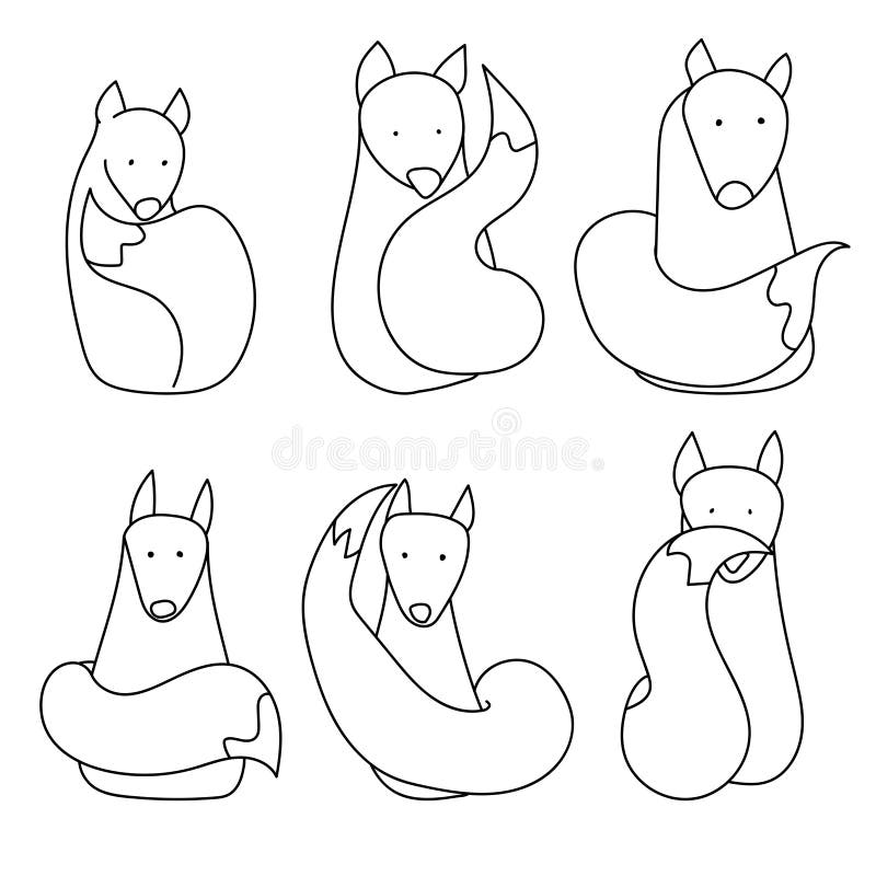 Gato Preto E Branco Dos Desenhos Animados Ilustração do Vetor - Ilustração  de estilizado, animais: 40375470