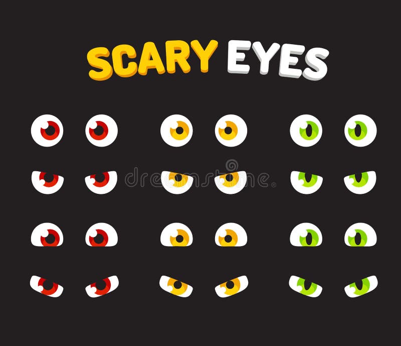 Adorável Porém Assustadora Coleção De Halloween De Clipart De Olho Vetorial  PNG , Olhos De Monstro, Olhos Assustadores, Cara Assustadora PNG Imagem  para download gratuito