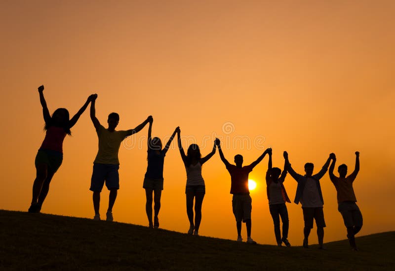 Grupo de pessoas imagem de stock Grupo de pessoas imagem de stock