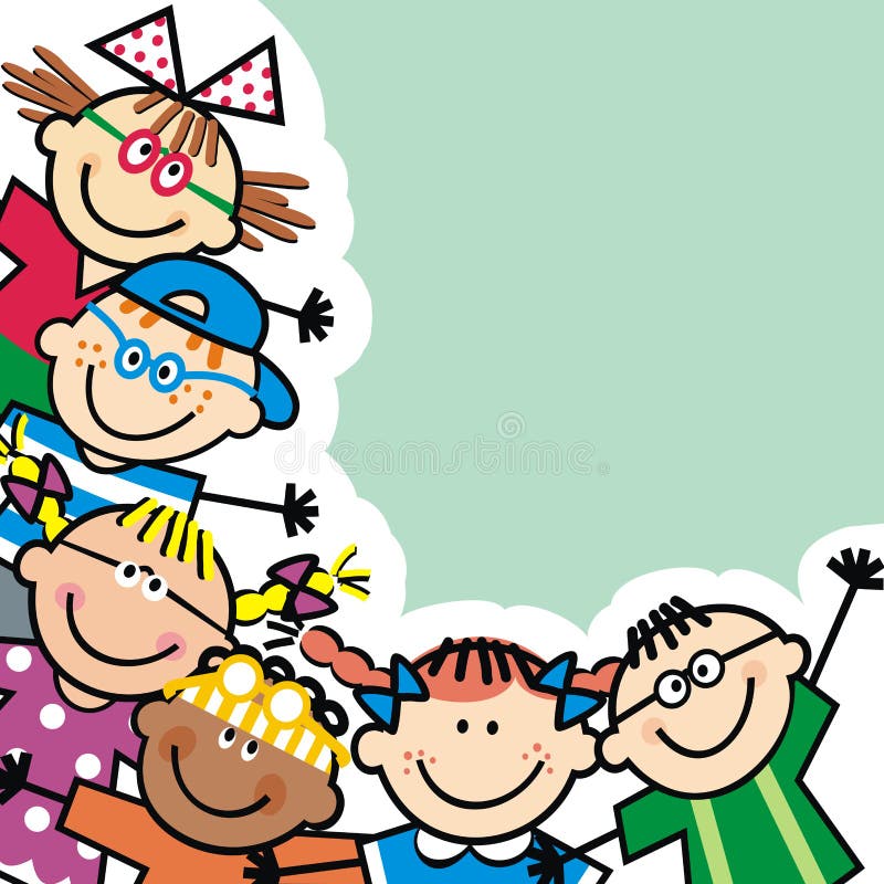 Criança No Projeto Do Livro Para Colorir Do Campo De Jogos Ilustração do  Vetor - Ilustração de infância, sorriso: 78657063