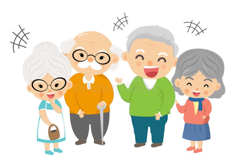 Grupo Del Abuelo Feliz En Buen Día Ilustración del Vector - Ilustración de hembra, familia: 148384356 Grupo Del Abuelo Feliz En Buen Día Ilustración del Vector - Ilustración de hembra, familia: 148384356