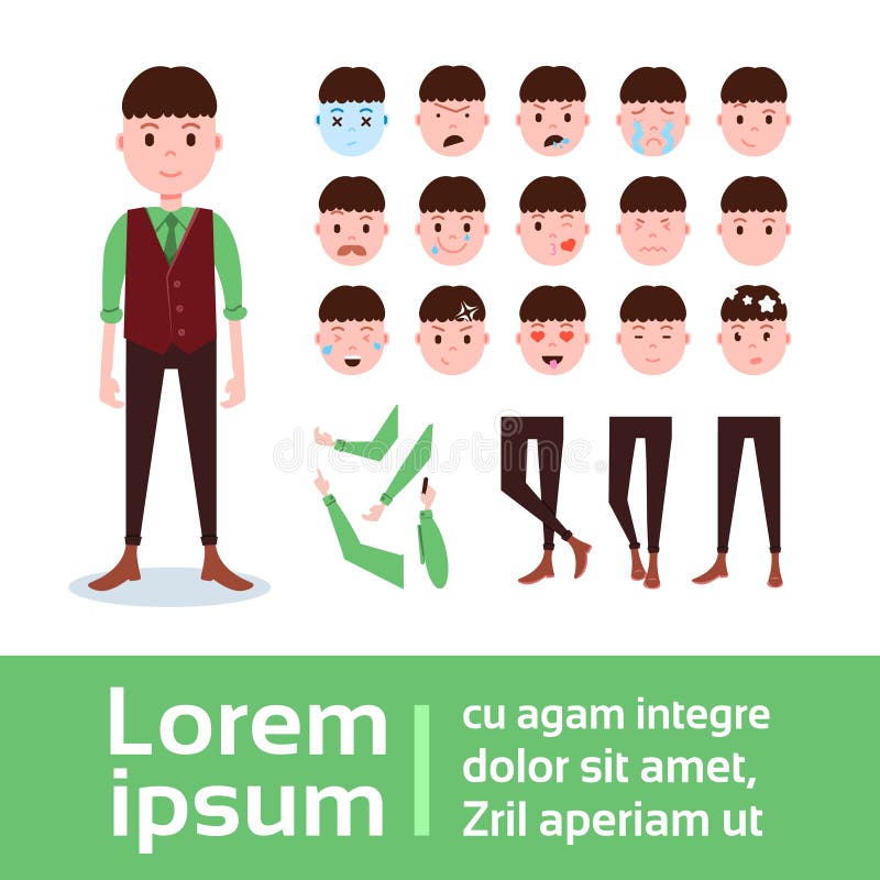 Perfil Ícone Masculino Emoção Avatar, Homem Desenhos Animados Retrato Sad  Face imagem vetorial de mast3r© 156492286