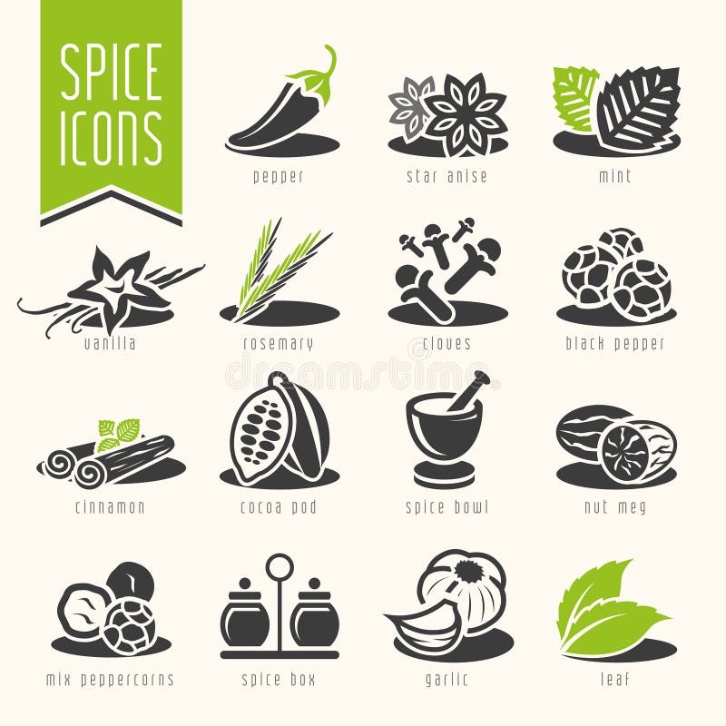 Herbs can be used in studies such as the nature and quality icon set. Herbs can be used in studies such as the nature and quality icon set