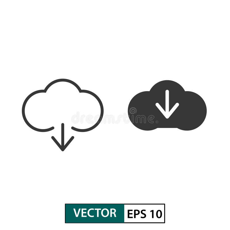 Grupo do ícone do vetor da transferência da nuvem Isolado no branco Ilustra??o Eps 10 do vetor ilustração do vetor Grupo do ícone do vetor da transferência da nuvem Isolado no branco Ilustra??o Eps 10 do vetor ilustração do vetor