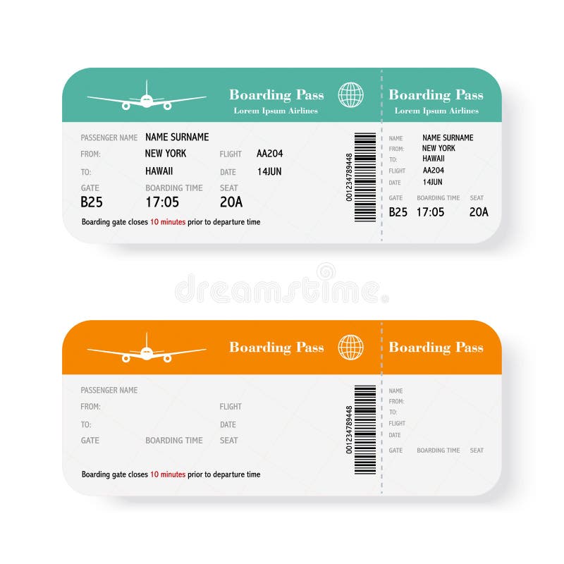 Grupo dos bilhetes da passagem de embarque da linha aérea com sombra Isolado no fundo branco Ilustração do vetor ilustração royalty free Grupo dos bilhetes da passagem de embarque da linha aérea com sombra Isolado no fundo branco Ilustração do vetor ilustração royalty free