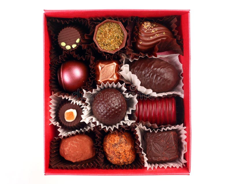 Grupo dos doces de chocolate imagem de stock royalty free Grupo dos doces de chocolate imagem de stock royalty free