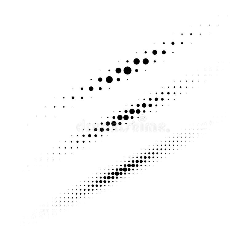 Grupo dos elementos de intervalo mínimo do projeto dos pontos do círculo Coleção de linhas ovais finas diagonais usando a textura