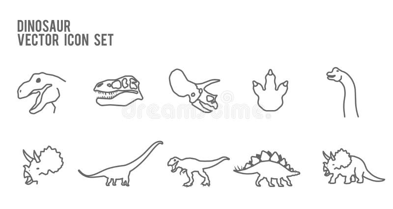 Ilustração de esqueleto de dinossauro t rex ossos de criaturas  pré-históricas isolados elemento de design de fósseis de tiranossauro  predador antigo perigoso vetor