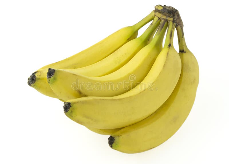 Grupo fresco da banana