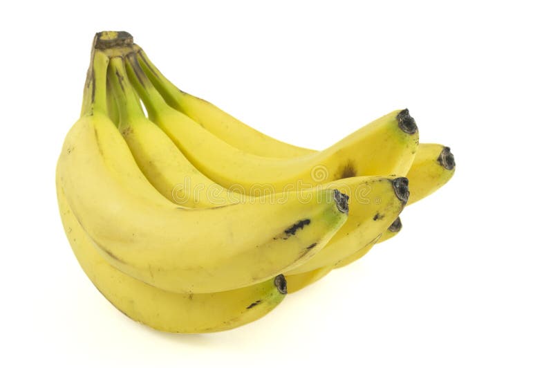 Grupo fresco da banana
