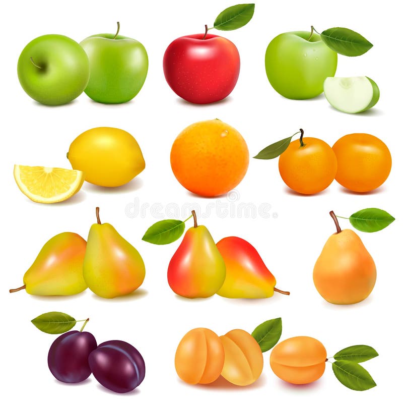 Grupo grande de diversa fruta fresca.