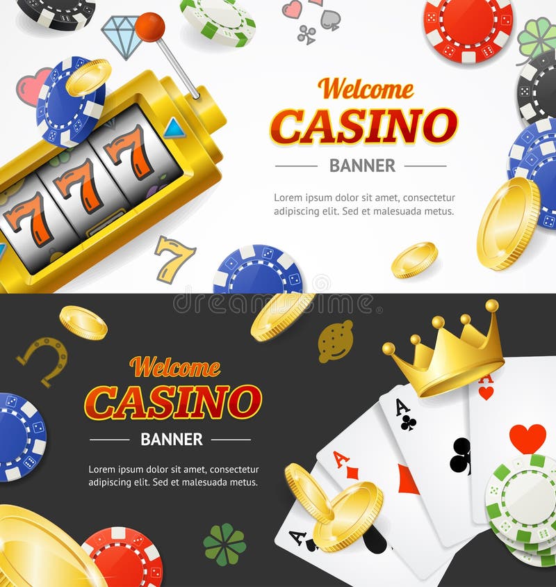 Casino De Vegas Games Online, Cartões Poker, Roleta, Dados De Jogos, Banner  De Jogo Casino Conceito Gráfico De Fundo Em Orange Ne Ilustração Stock -  Ilustração de entretenimento, sorte: 159676506